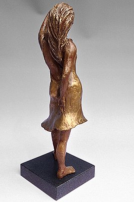 Bronze Lady (rear) 17"x4"x4"